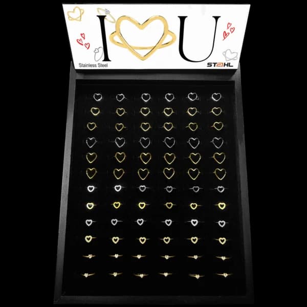 Heart Rings