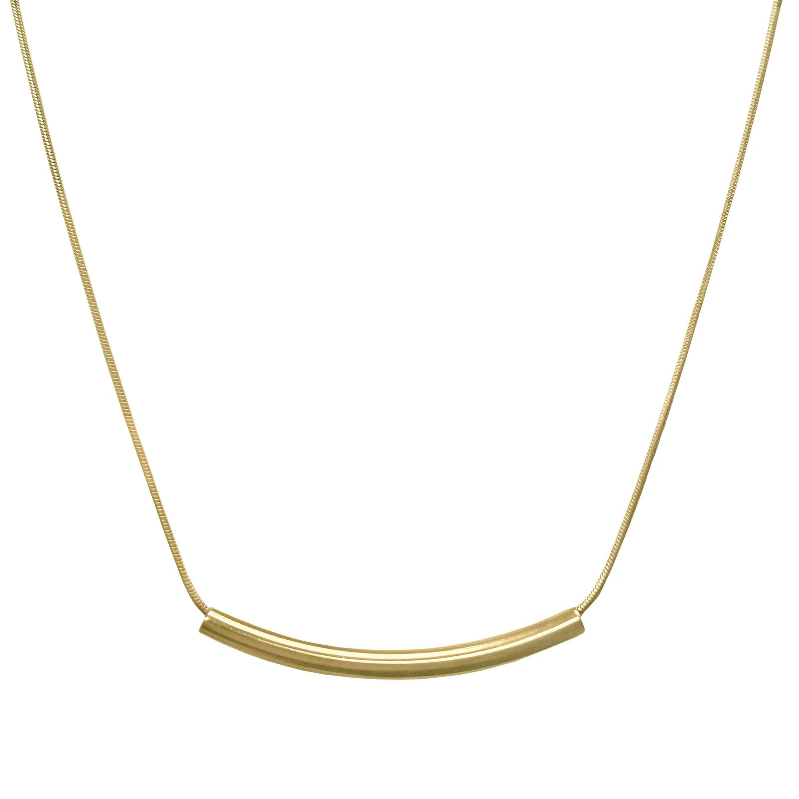 Curved Bar Necklace