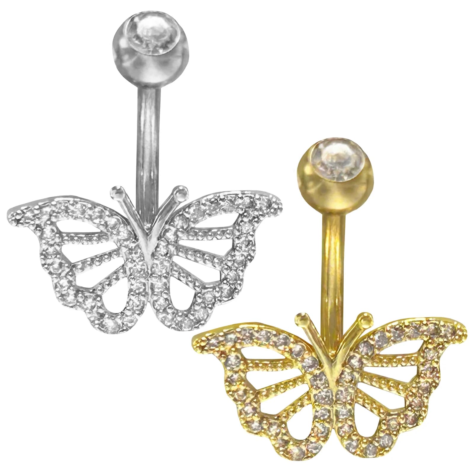 Butterfly Belly Ring