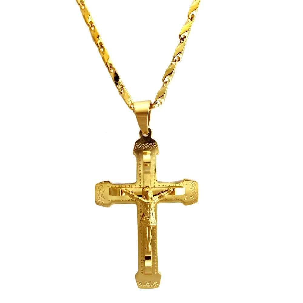 Chain with Crucifix Pendant
