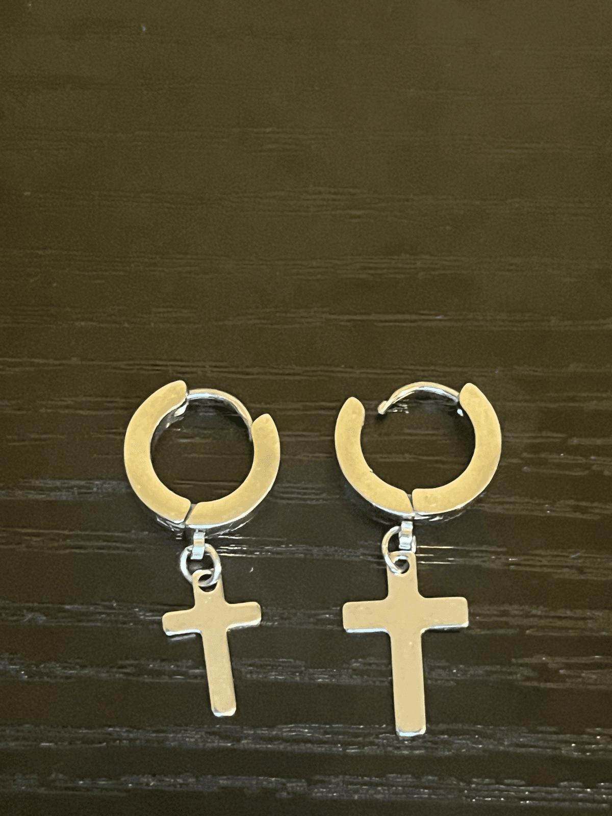 Cross earrings