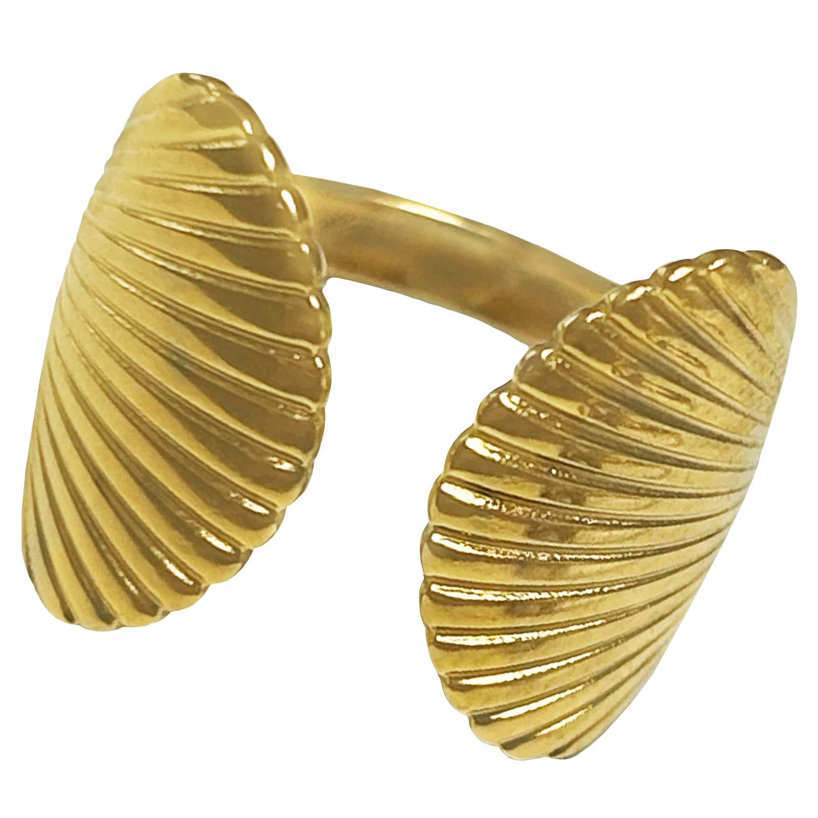Adjustable Seashells Ring